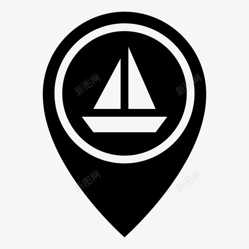 位置别针位置占位符占位符svg_新图网 https://ixintu.com 位置 占位符 别针