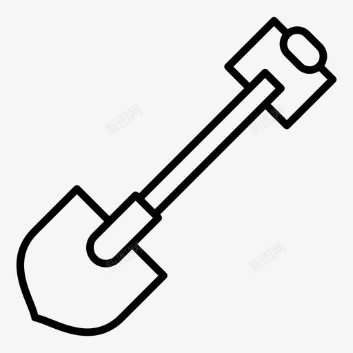 铲子挖掘农具svg_新图网 https://ixintu.com 铲子 挖掘 农具 园艺 工具 铁锹 农业 矢量 矢量图 图标