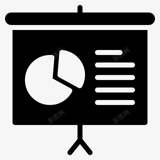 饼图演示业务文本svg_新图网 https://ixintu.com 饼图 演示 业务 文本