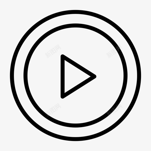 视频播放器媒体开关svg_新图网 https://ixintu.com 视频 播放器 媒体 开关 用户界面 字形