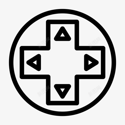 d焊盘箭头按钮svg_新图网 https://ixintu.com 焊盘 箭头 按钮 控制 按下 开关 电子 电子线 线路 符号