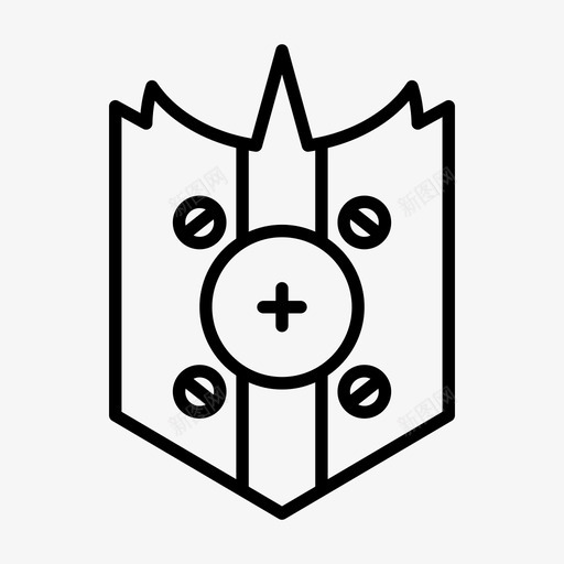 护盾徽章卫士svg_新图网 https://ixintu.com 徽章 护盾 卫士 安全 护盾号