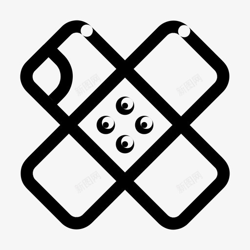 绷带石膏治疗svg_新图网 https://ixintu.com 绷带 石膏 治疗 医院
