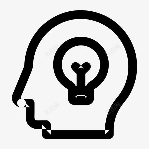 思考头脑商业svg_新图网 https://ixintu.com 商业 头脑 思考 想法 金融