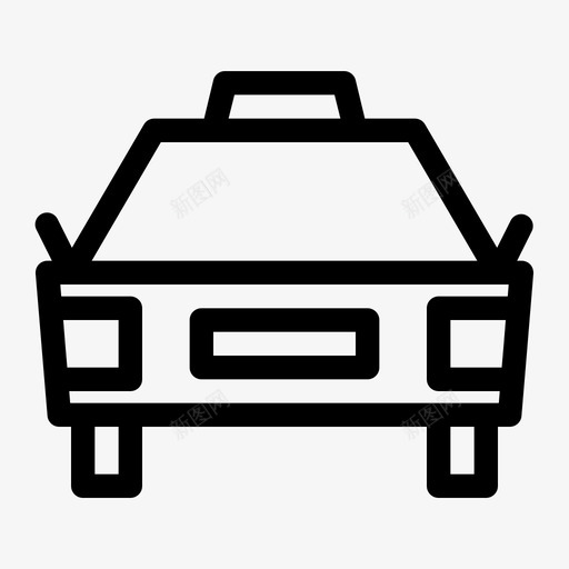 出租车商务汽车svg_新图网 https://ixintu.com 出租车 商务 汽车 交通运输 运输