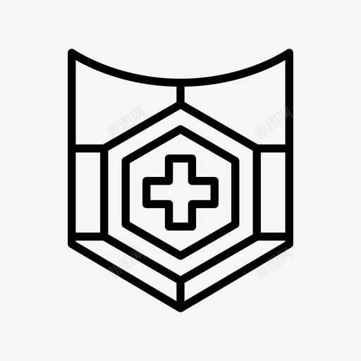 护盾徽章卫士svg_新图网 https://ixintu.com 徽章 护盾 卫士 安全 护盾号
