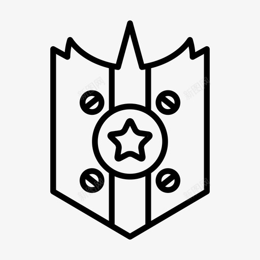 护盾徽章卫士svg_新图网 https://ixintu.com 徽章 护盾 卫士 安全 护盾号