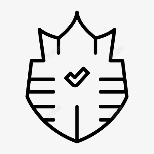 护盾徽章防护svg_新图网 https://ixintu.com 护盾 徽章 防护 皇家 安全 护盾号