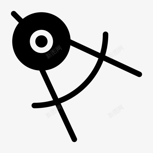 指南针工具构造测量svg_新图网 https://ixintu.com 指南针 工具 构造 测量 量角器 线图 图示