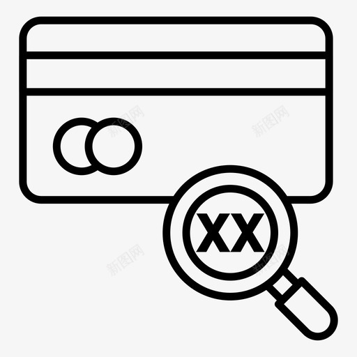 cvv卡支付信用卡svg_新图网 https://ixintu.com 支付 信用卡 卡卡 验证 向量 图标