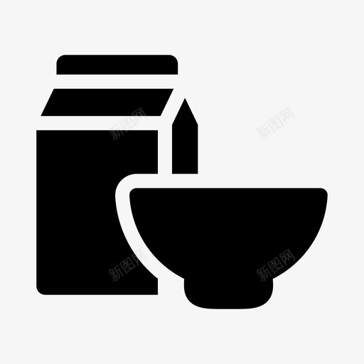 碗牛奶食品儿童svg_新图网 https://ixintu.com 牛奶 食品 儿童 利乐 婴儿 玩具 字形