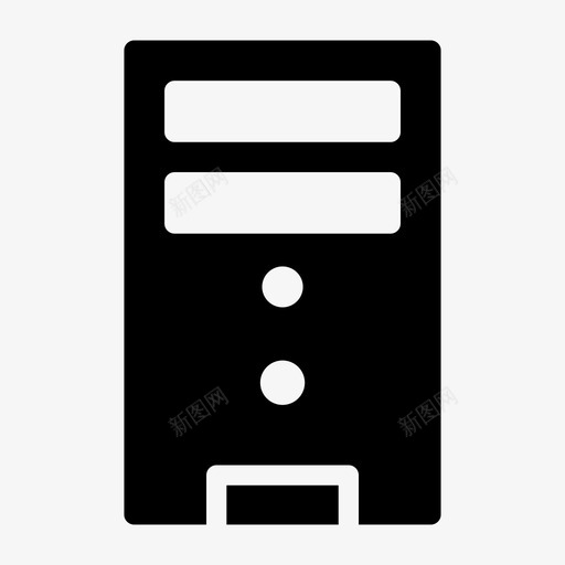 电脑电子硬件svg_新图网 https://ixintu.com 电脑 电子 硬件 主机 电子线 符号