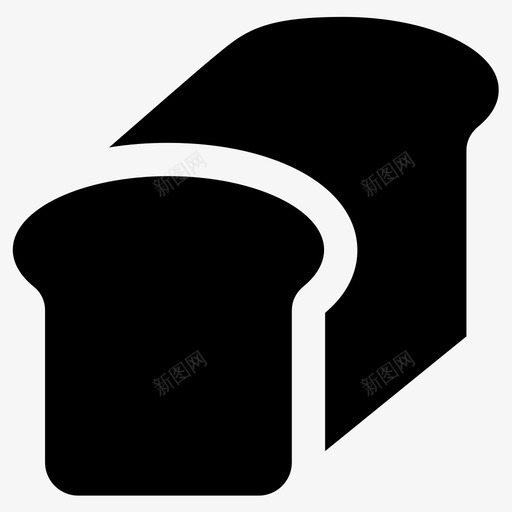 面包法式面包烤面包svg_新图网 https://ixintu.com 面包 烤面包 法式 早餐