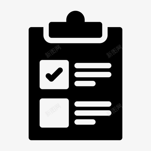 清单剪贴板文档svg_新图网 https://ixintu.com 清单 剪贴板 文档 工作 作表 任务 列表 数字 营销