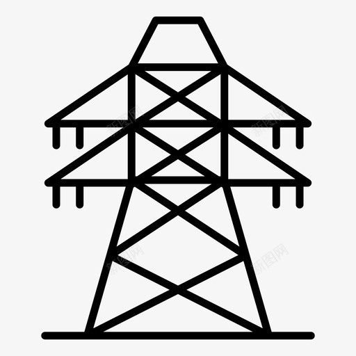 能源公用事业电流传输电塔svg_新图网 https://ixintu.com 能源 公用事业 电流 流传 输电塔 电塔 电杆 输电 电力 矢量 矢量图