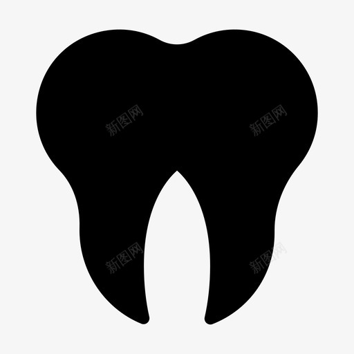 牙齿清洁卫生svg_新图网 https://ixintu.com 牙齿 清洁 卫生 口腔 生物 字形