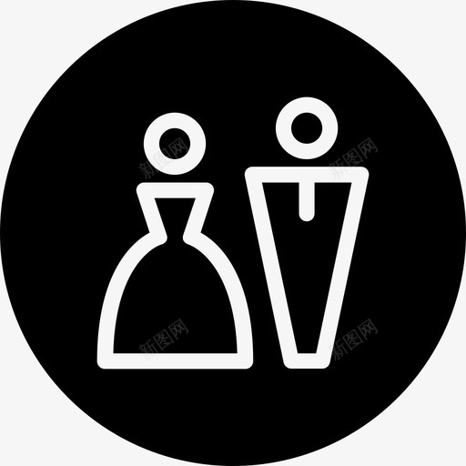 婚礼夫妻丈夫svg_新图网 https://ixintu.com 婚礼 夫妻 丈夫 爱情 婚姻 妻子