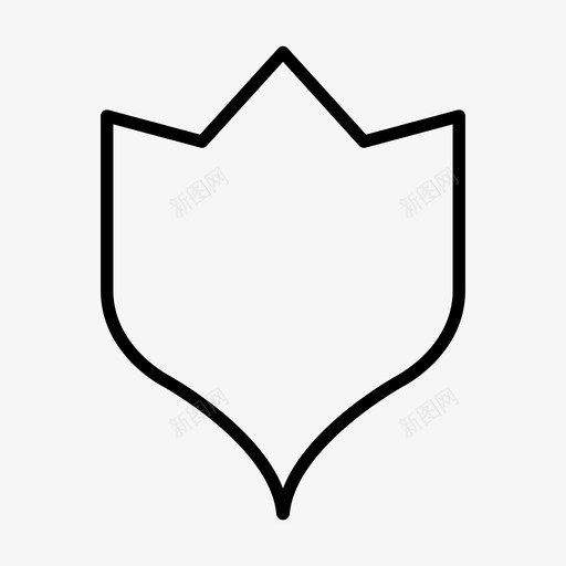 护盾徽章防护svg_新图网 https://ixintu.com 护盾 徽章 防护 皇家 安全 护盾号