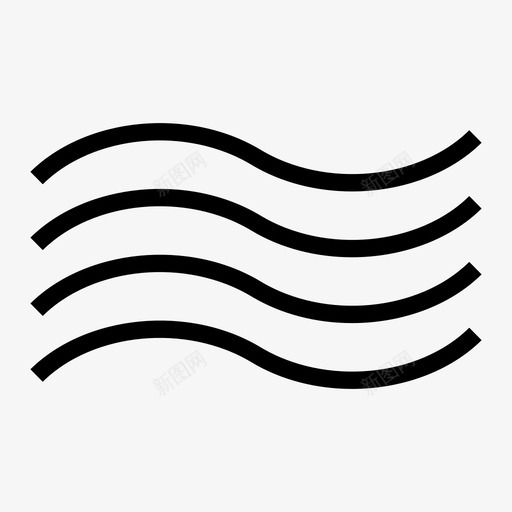 波浪涟漪大海svg_新图网 https://ixintu.com 波浪 涟漪 大海 潮汐 海浪