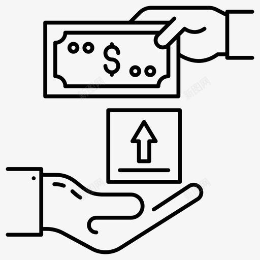 货到付款电子商务付款svg_新图网 https://ixintu.com 货到付款 付款 电子商务 付款方 方式 购物 商务 图标