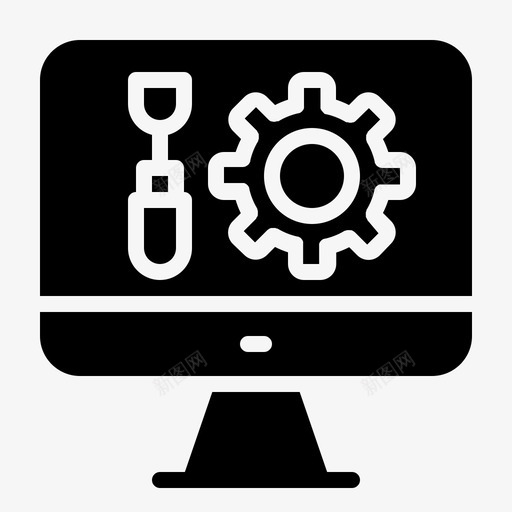 维护设置浏览器修复svg_新图网 https://ixintu.com 维护 设置 网页 设计开发 浏览器 修复 字形
