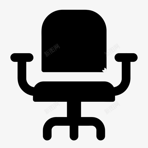 办公椅商务家具svg_新图网 https://ixintu.com 办公椅 商务 家具 内饰 座椅 基本 图标 所有 尺寸
