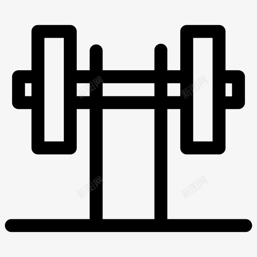 举重健身训练svg_新图网 https://ixintu.com 举重 健身 训练