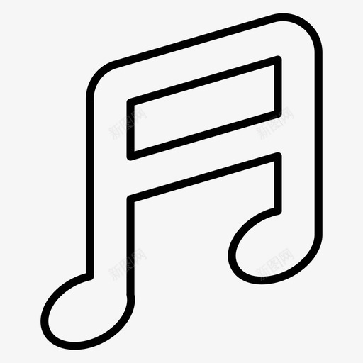 音符音乐符号歌曲概念svg_新图网 https://ixintu.com 音符 音乐 符号 歌曲 概念 乐器 向量 图标