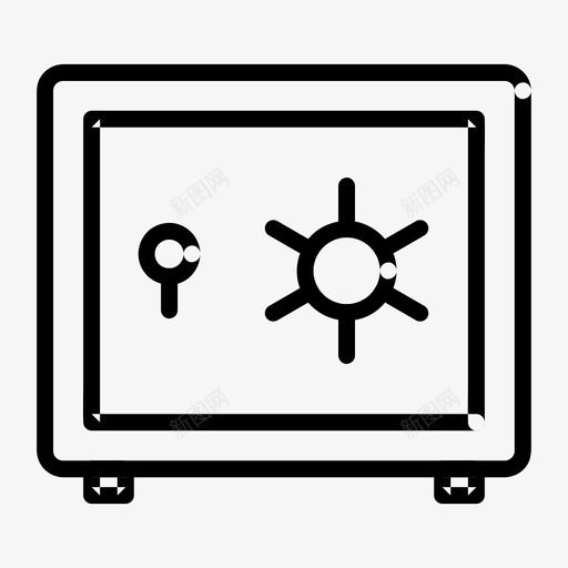 储物柜保险箱保安svg_新图网 https://ixintu.com 储物柜 保险箱 保安 保险 家用电器