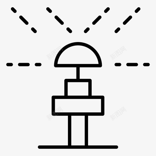 洒水器滴灌农田灌溉svg_新图网 https://ixintu.com 洒水器 滴灌 农田灌溉 花园 洒水 喷头 农业 矢量 矢量图 图标