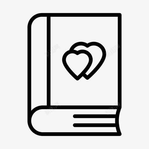 爱情书心喜欢svg_新图网 https://ixintu.com 爱情 情书 浪漫 心喜 喜欢 线雕文