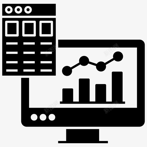 搜索引擎优化性能数据分析信息图表svg_新图网 https://ixintu.com 搜索引擎 优化 性能 网络 数据分析 信息 图表 分析 网站 统计 固体