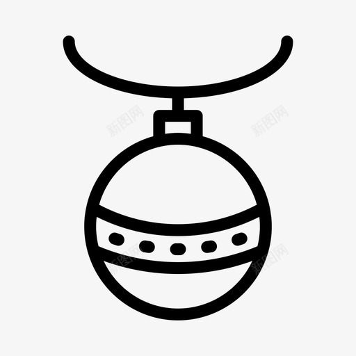 圣诞饰品珠宝化妆品svg_新图网 https://ixintu.com 圣诞 饰品 珠宝 化妆品 项链 线雕文