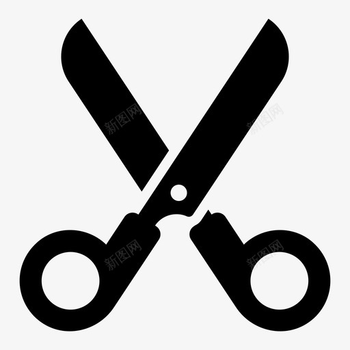 剪刀织物剪刀钳子svg_新图网 https://ixintu.com 剪刀 织物 钳子 裁缝 工具集 构造 实体 向量 图标