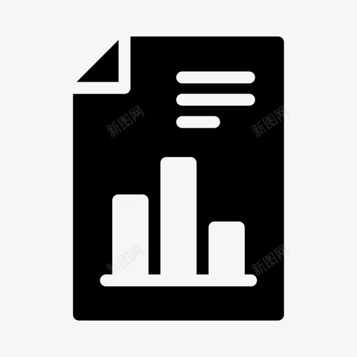 文件图表报表文档财务svg_新图网 https://ixintu.com 文件 图表 报表 文档 财务 务工 作表 业务 分析