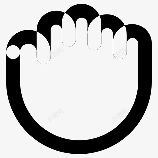 拖动光标抓取svg_新图网 https://ixintu.com 拖动 光标 抓取 移动 所有 有大 小的 基本 图标
