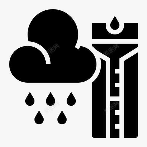 降雨量气候变化测量svg_新图网 https://ixintu.com 降雨量 气候变化 测量 天气