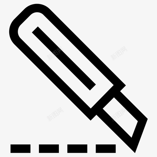 切纸机切盒机实用刀svg_新图网 https://ixintu.com 切纸机 切盒机 实用