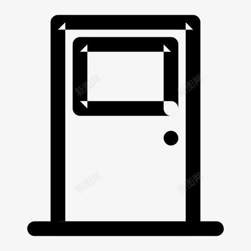 办公室门家具室内svg_新图网 https://ixintu.com 办公室 家具 室内 房间 内部