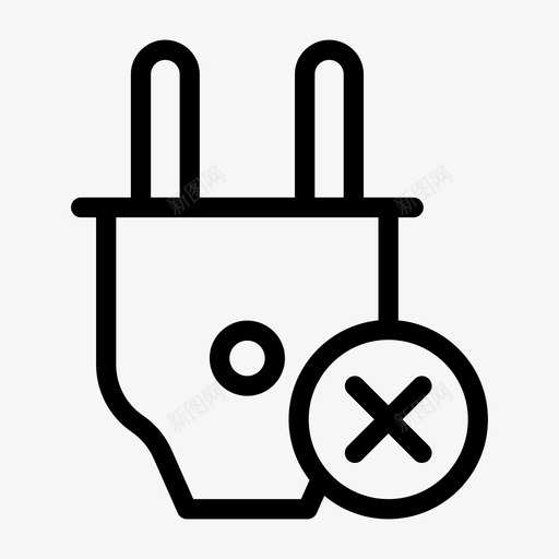 开关移除适配器连接器svg_新图网 https://ixintu.com 开关 适配器 连接器 插件 电子 电子线 线路 符号