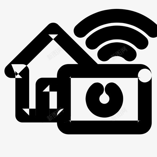 智能家居家电自动svg_新图网 https://ixintu.com 智能家居 家电 自动 无线 家用电器