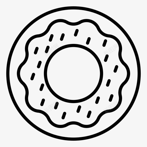 甜甜圈巧克力甜甜圈dunkin甜甜圈svg_新图网 https://ixintu.com 甜甜圈 巧克力 釉面 食品 饮料 矢量 矢量图 图标