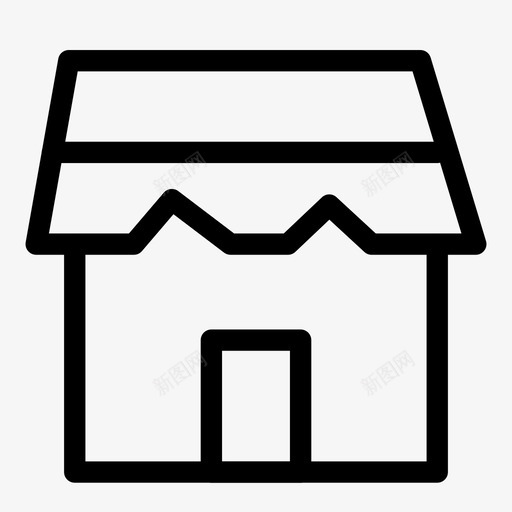 商店房子购买svg_新图网 https://ixintu.com 商店 房子 购买 市场 汽车 设计 第一 一卷