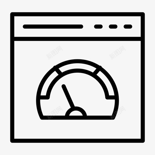 网页指示器浏览器网速svg_新图网 https://ixintu.com 网页 指示器 浏览器 网速 联机 用户界面 字形