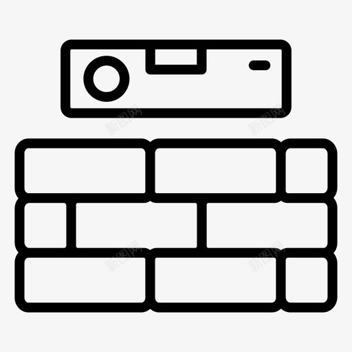 墙标高建筑构造svg_新图网 https://ixintu.com 构造 墙标 高墙 标高 建筑 工具 线图 图示 图标