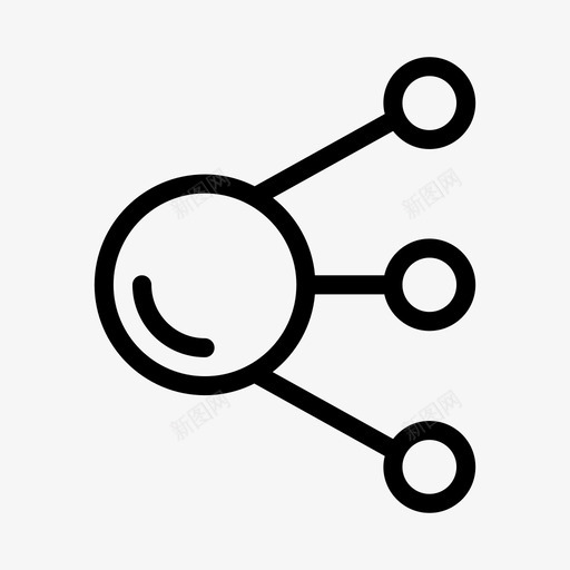 网络图表连接svg_新图网 https://ixintu.com 图表 网络 连接 层次 结构 教育 学校 字形