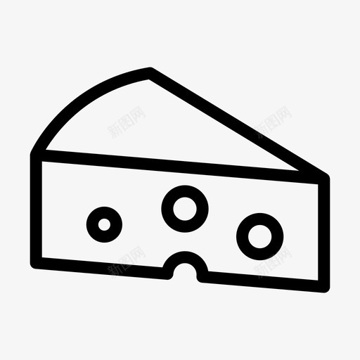 奶酪片面包店美味svg_新图网 https://ixintu.com 奶酪 片面 面包店 美味 巧克力 甜点 点线 字形
