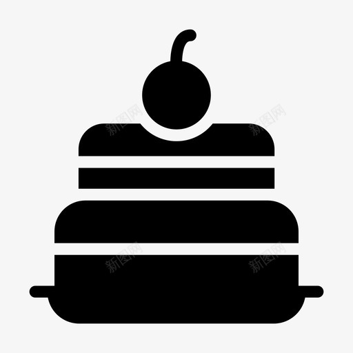 薄饼面包房美味svg_新图网 https://ixintu.com 甜点 薄饼 面包房 美味 杯形 蛋糕 字形