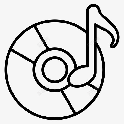 音乐cd音频cdcd驱动器svg_新图网 https://ixintu.com 音乐 音频 驱动器 光盘 光盘数 数据 存储 乐器 矢量 矢量图 图标
