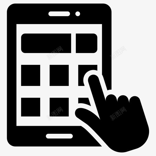 移动电话布局自适应界面移动界面svg_新图网 https://ixintu.com 布局 移动 移动电话 界面 自适 适应 线框 用户界面 购物 电子商务 字形